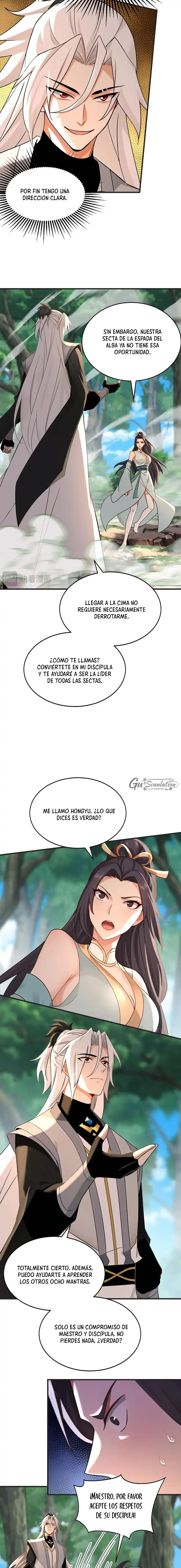 ¡Mientras mis discípulos se matan entrenando, yo me relajo! Capítulo 199 - Page 7