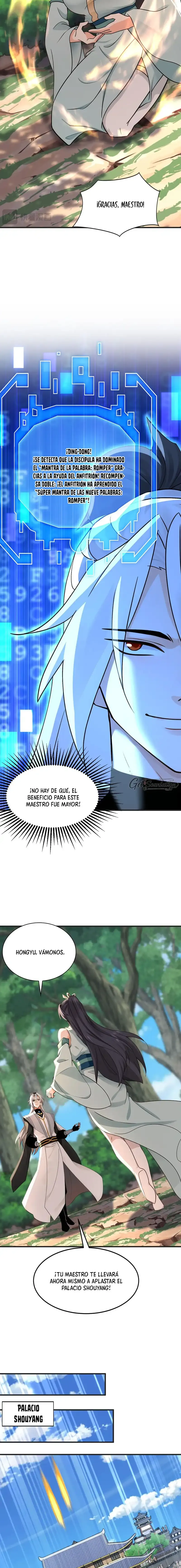¡Mientras mis discípulos se matan entrenando, yo me relajo! Capítulo 199 - Page 9