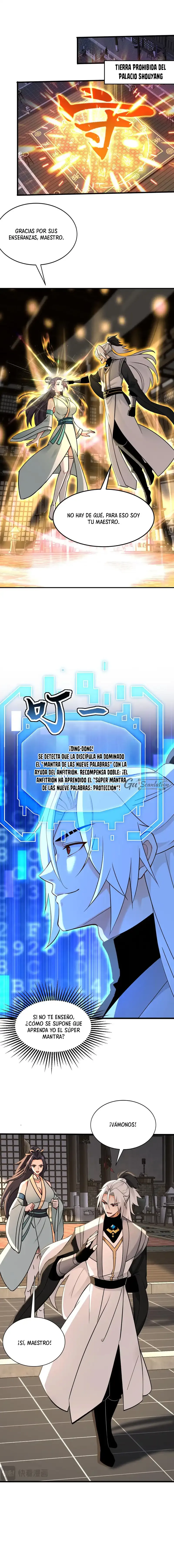 ¡Mientras mis discípulos se matan entrenando, yo me relajo! Capítulo 201 - Page 3