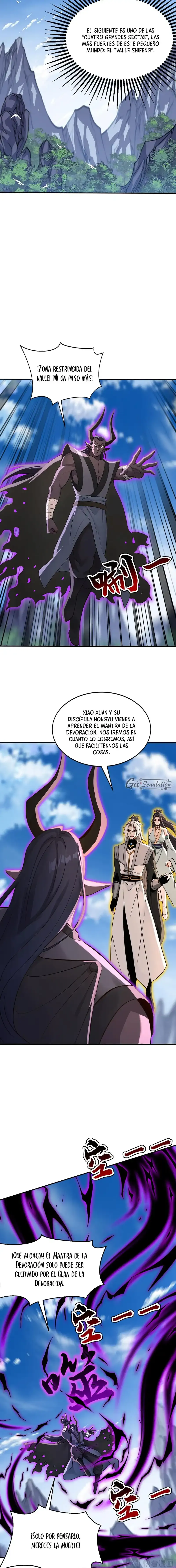 ¡Mientras mis discípulos se matan entrenando, yo me relajo! Capítulo 202 - Page 4