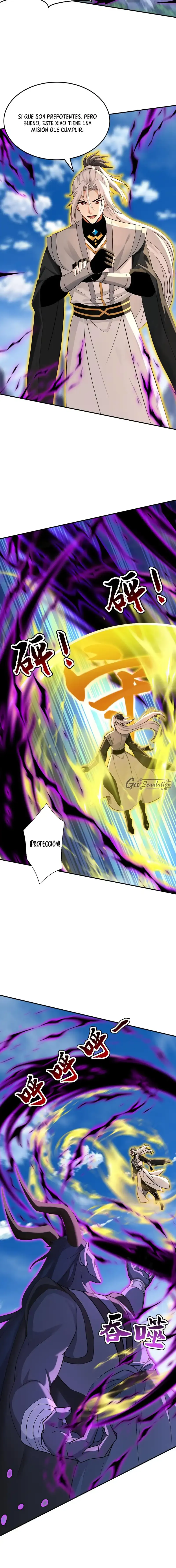 ¡Mientras mis discípulos se matan entrenando, yo me relajo! Capítulo 202 - Page 5