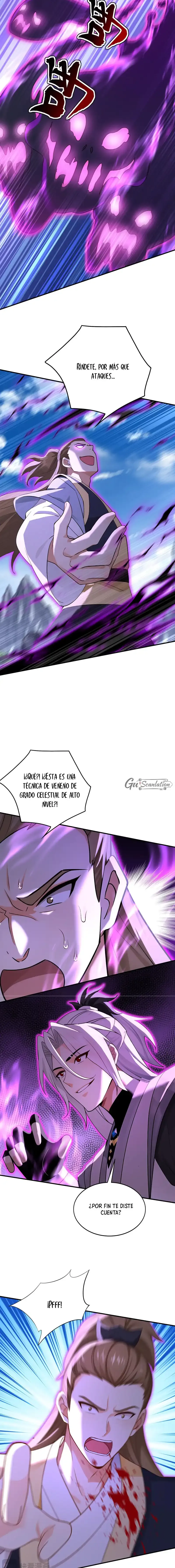 ¡Mientras mis discípulos se matan entrenando, yo me relajo! Capítulo 203 - Page 5