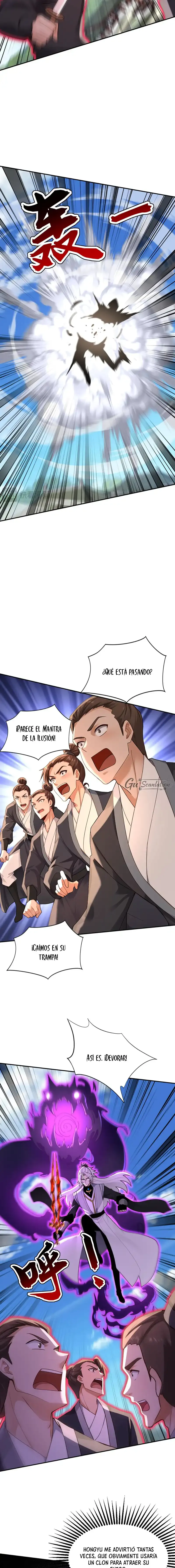 ¡Mientras mis discípulos se matan entrenando, yo me relajo! Capítulo 205 - Page 4