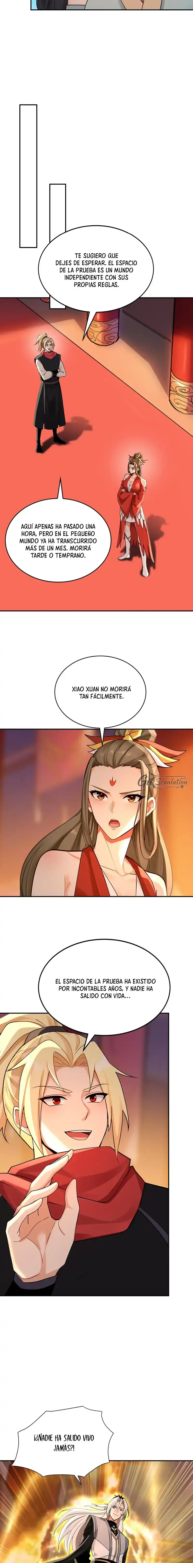 ¡Mientras mis discípulos se matan entrenando, yo me relajo! Capítulo 206 - Page 6
