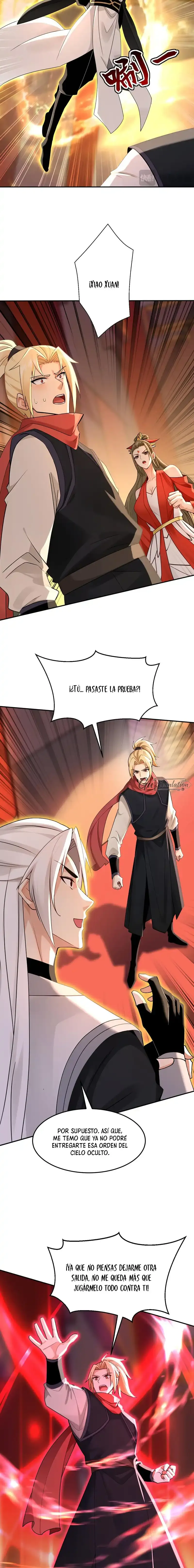 ¡Mientras mis discípulos se matan entrenando, yo me relajo! Capítulo 206 - Page 7