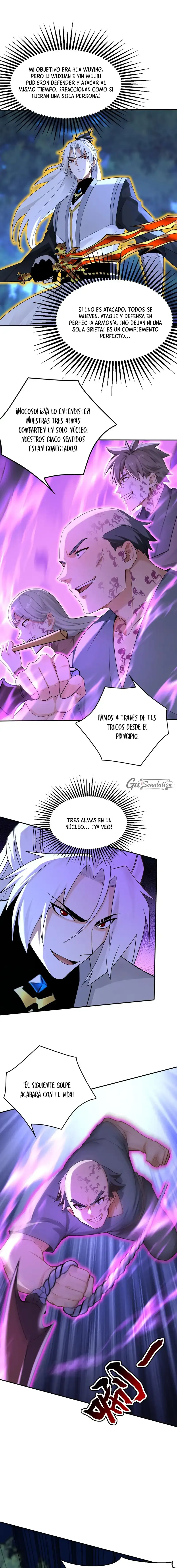 ¡Mientras mis discípulos se matan entrenando, yo me relajo! Capítulo 209 - Page 5