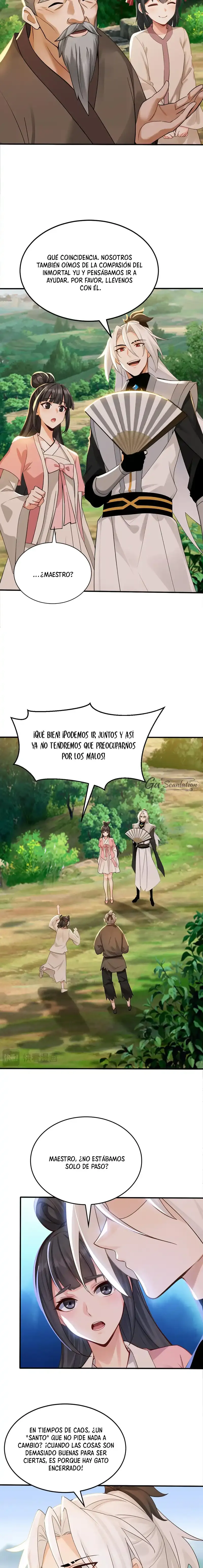 ¡Mientras mis discípulos se matan entrenando, yo me relajo! Capítulo 210 - Page 7