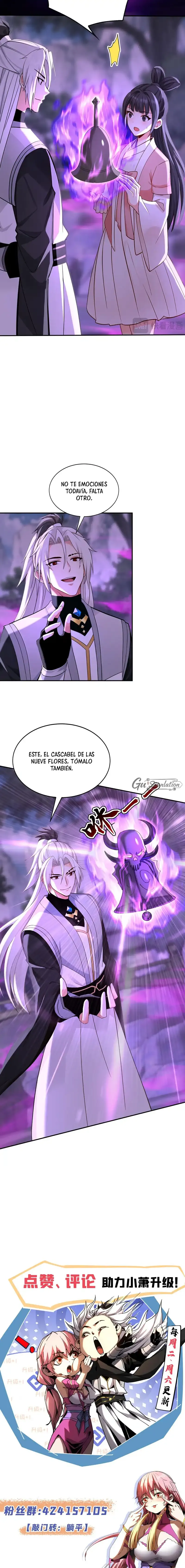 ¡Mientras mis discípulos se matan entrenando, yo me relajo! Capítulo 217 - Page 10