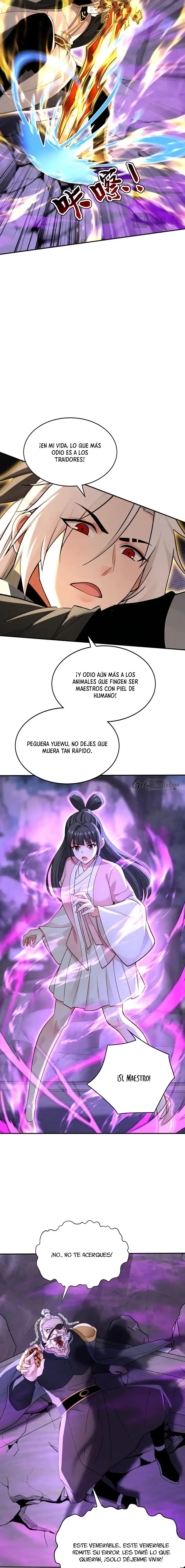 ¡Mientras mis discípulos se matan entrenando, yo me relajo! Capítulo 217 - Page 6