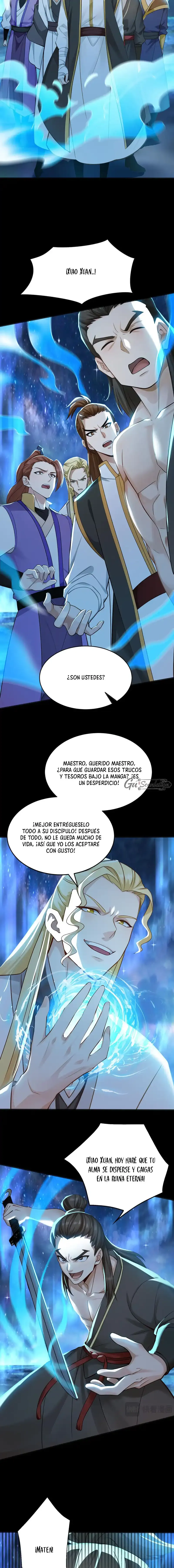 ¡Mientras mis discípulos se matan entrenando, yo me relajo! Capítulo 219 - Page 6