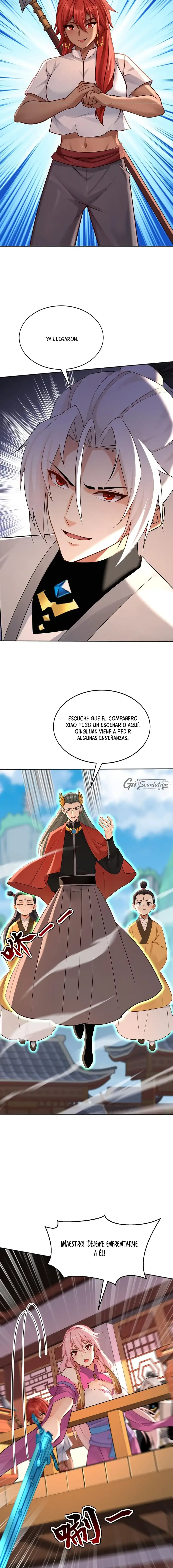 ¡Mientras mis discípulos se matan entrenando, yo me relajo! Capítulo 221 - Page 5