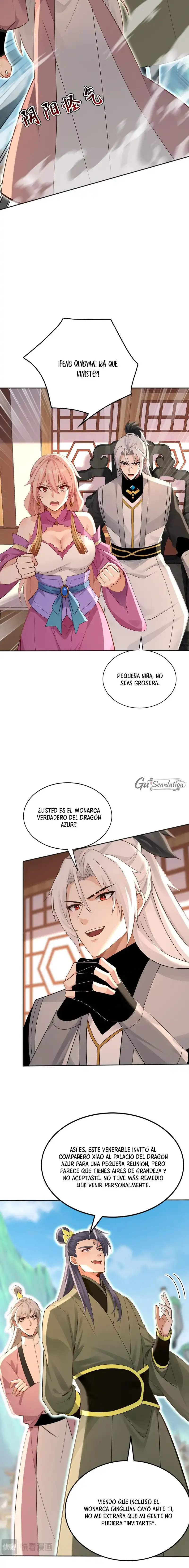 ¡Mientras mis discípulos se matan entrenando, yo me relajo! Capítulo 223 - Page 4