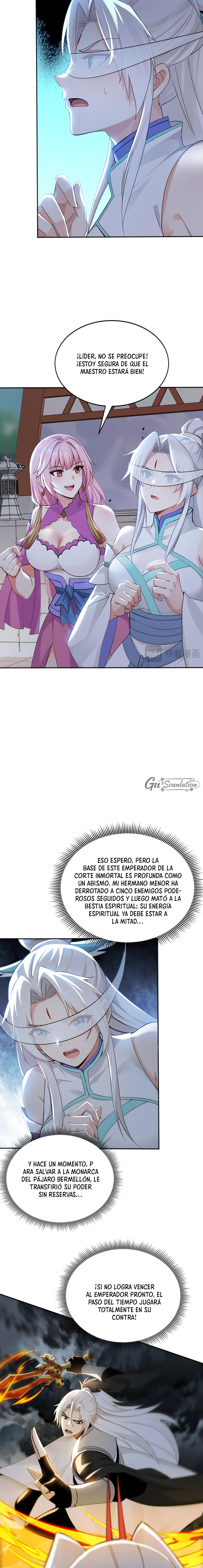 ¡Mientras mis discípulos se matan entrenando, yo me relajo! Capítulo 231 - Page 4