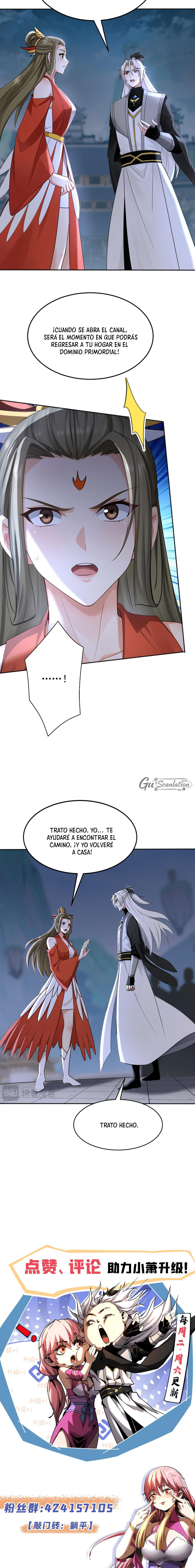 ¡Mientras mis discípulos se matan entrenando, yo me relajo! Capítulo 234 - Page 10