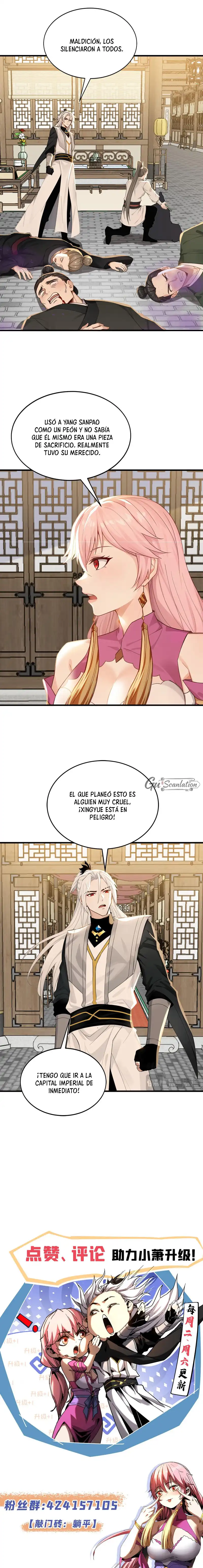 ¡Mientras mis discípulos se matan entrenando, yo me relajo! Capítulo 243 - Page 10