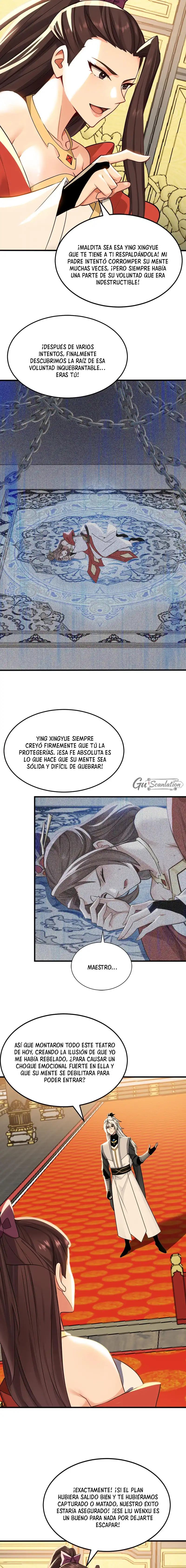 ¡Mientras mis discípulos se matan entrenando, yo me relajo! Capítulo 245 - Page 9