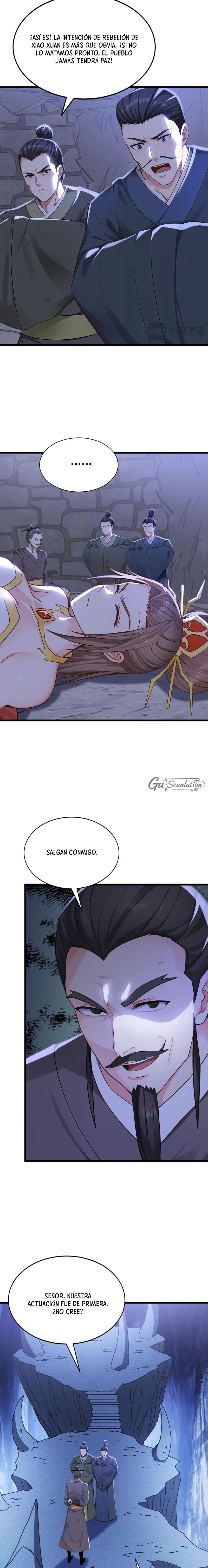 ¡Mientras mis discípulos se matan entrenando, yo me relajo! Capítulo 247 - Page 3