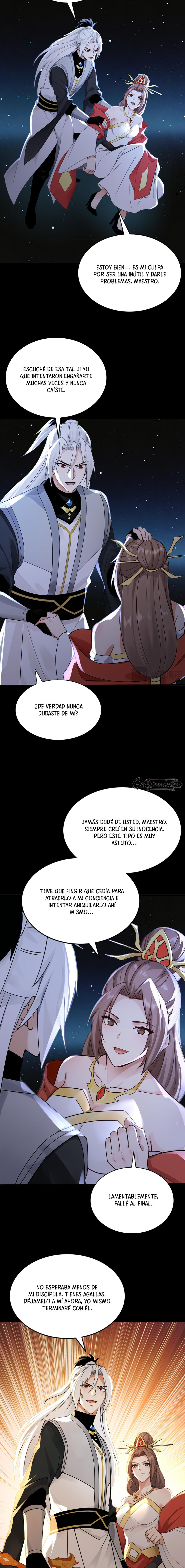 ¡Mientras mis discípulos se matan entrenando, yo me relajo! Capítulo 248 - Page 8