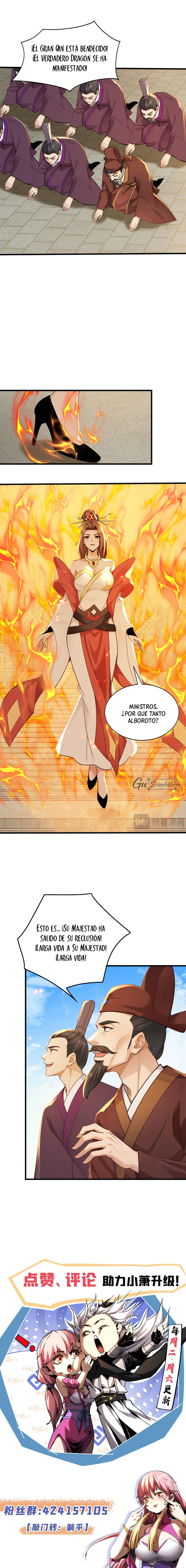 ¡Mientras mis discípulos se matan entrenando, yo me relajo! Capítulo 250 - Page 10