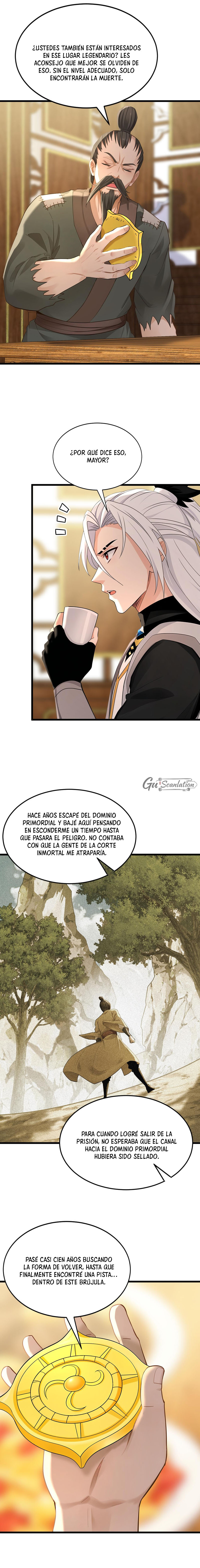 ¡Mientras mis discípulos se matan entrenando, yo me relajo! Capítulo 252 - Page 7