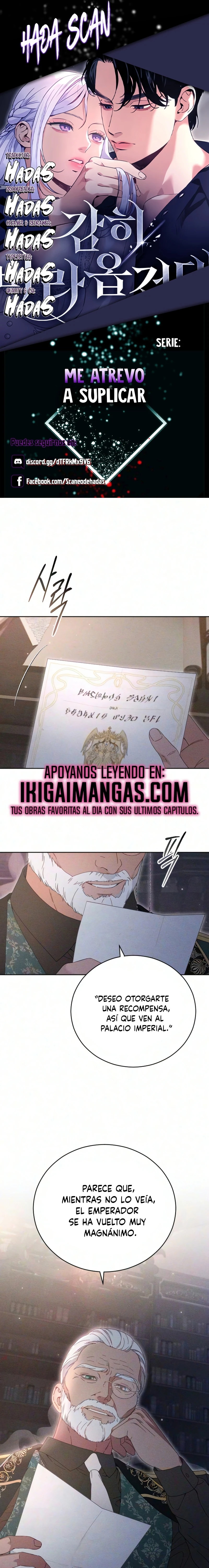 Me atrevo a esperar y desear Capítulo 46 - Page 1