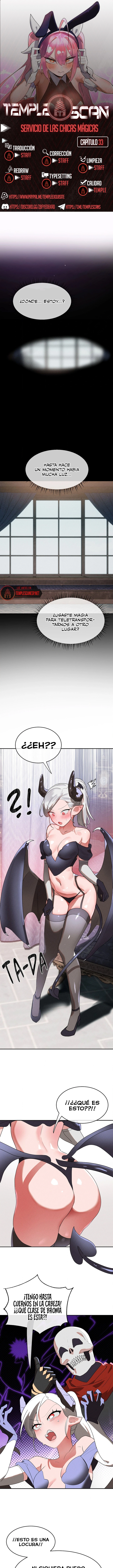Trabajando con chicas magicas - Sin Censura Capítulo 33 - Page 1