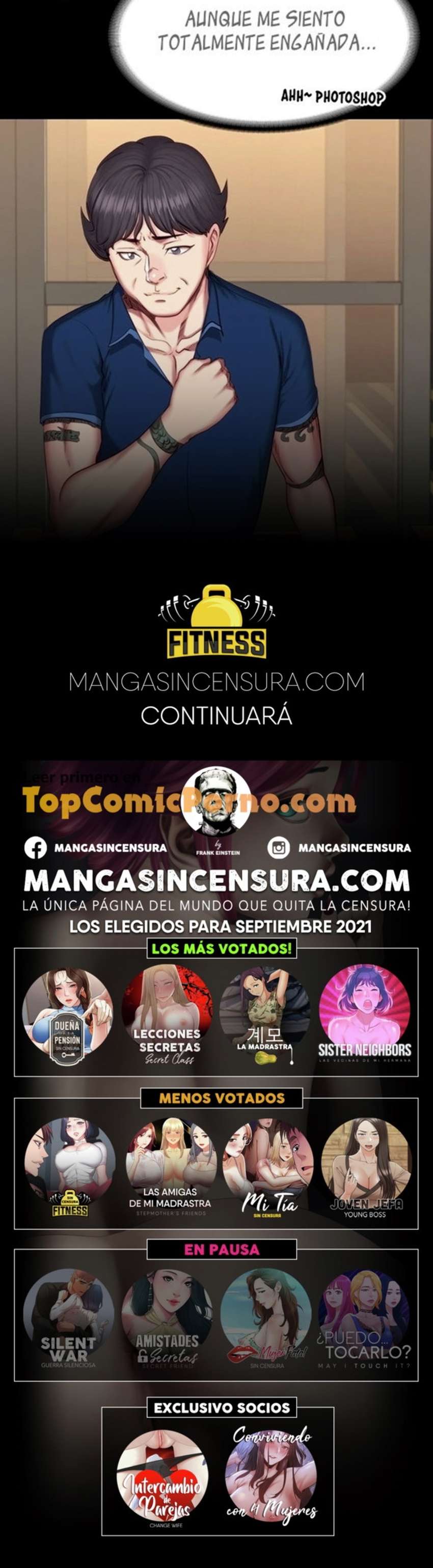Fitness Sin - Censura Capítulo 49 - Page 4