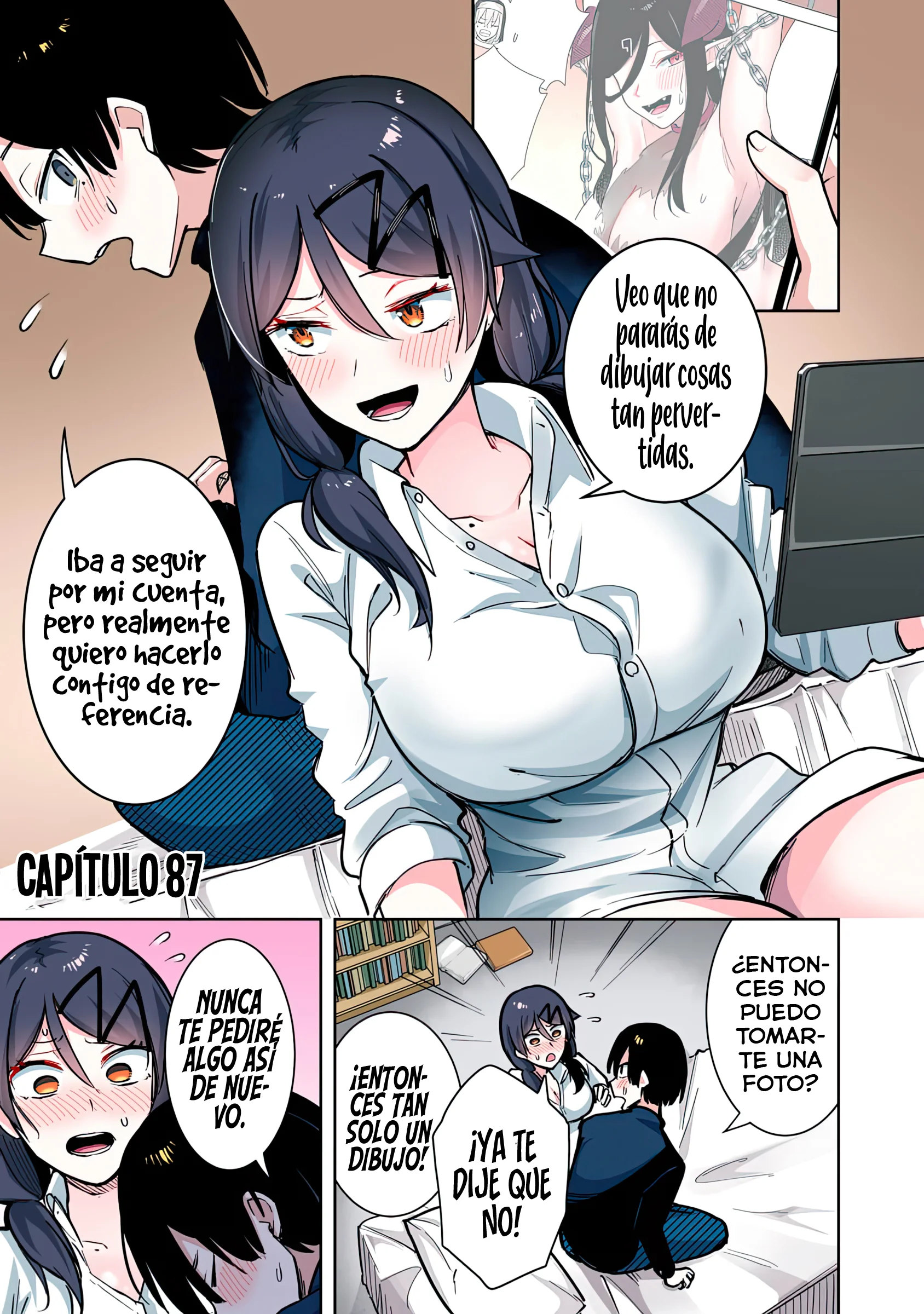 ¡Nunca más te enviaré una selfie! Capítulo 87 - Page 2