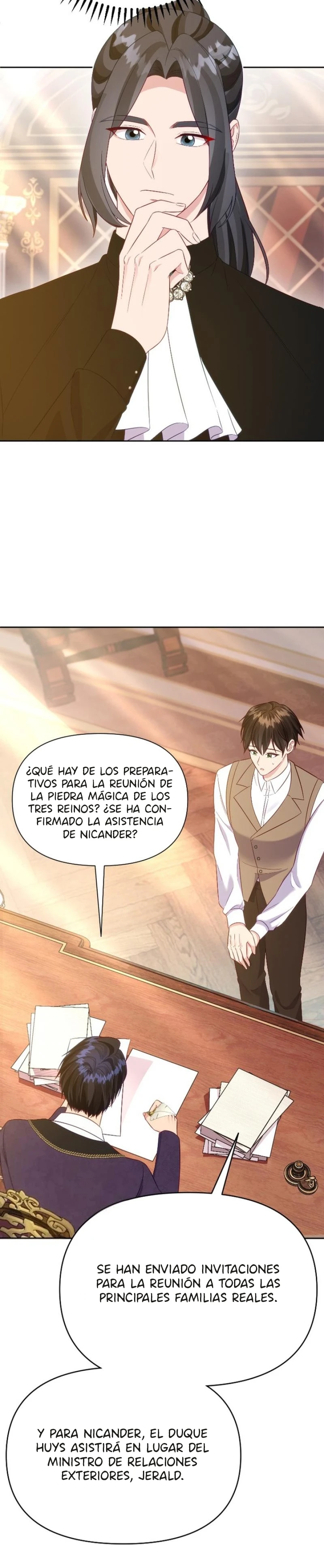 ¿Le gustaría quedarse a trabajar horas extra conmigo, Su Alteza?” Capítulo 25 - Page 16