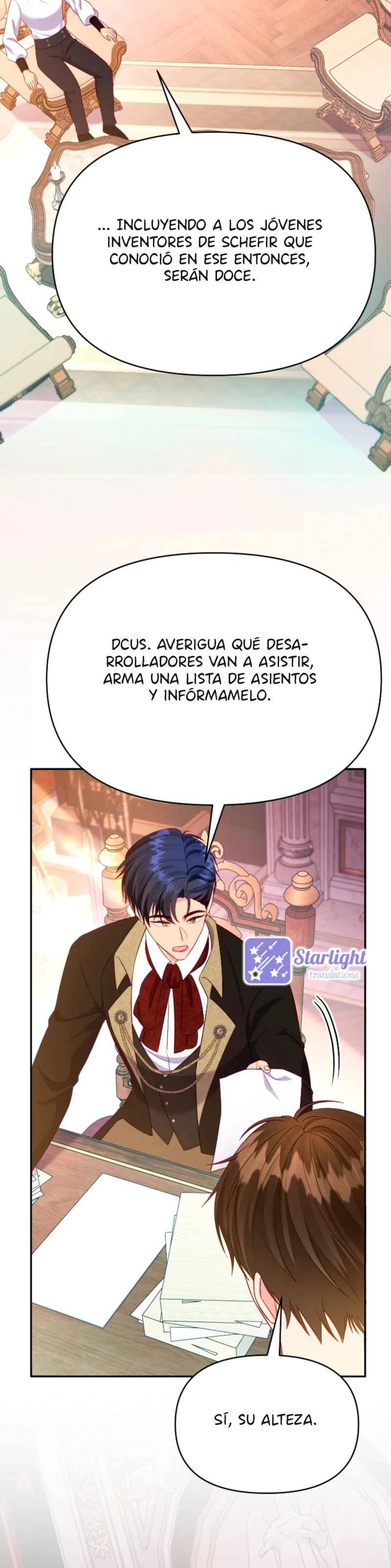 ¿Le gustaría quedarse a trabajar horas extra conmigo, Su Alteza?” Capítulo 29 - Page 14
