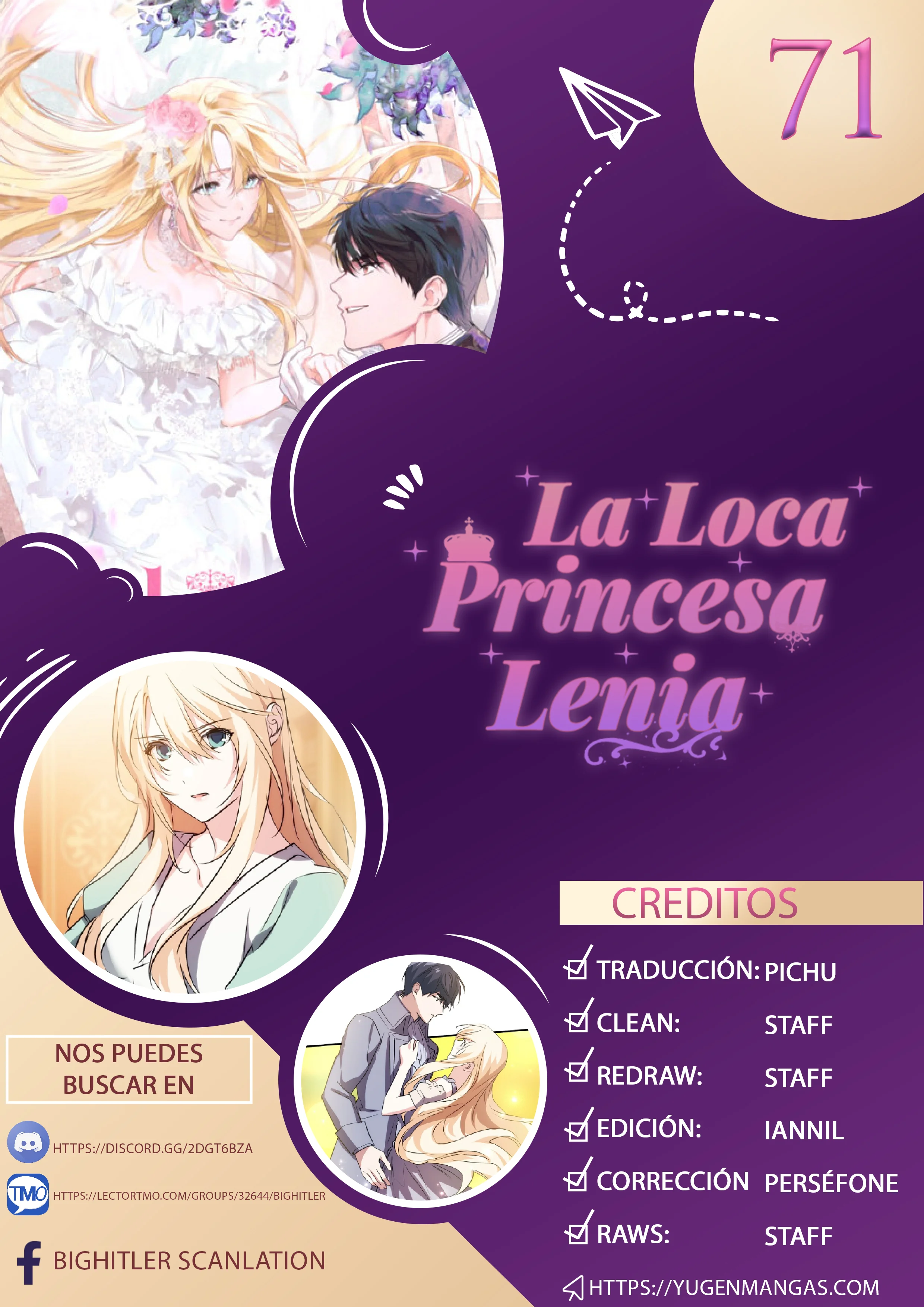 La Loca Princesa Lenia Capítulo 71 - Page 1