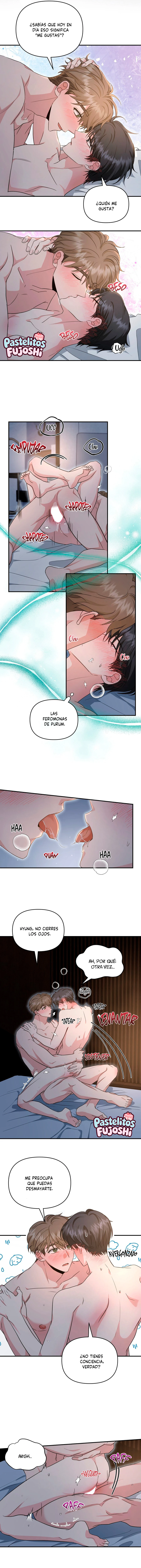 despues de comer Gongjindan, se volvio alfa Capítulo 45 - Page 8