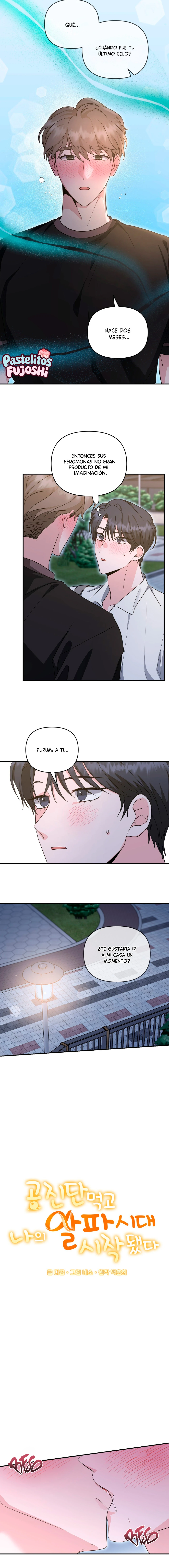 despues de comer Gongjindan, se volvio alfa Capítulo 50 - Page 4