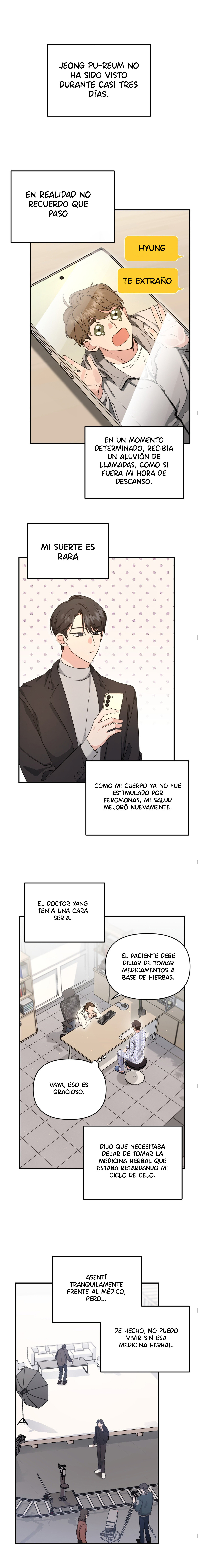 despues de comer Gongjindan, se volvio alfa Capítulo 7 - Page 10
