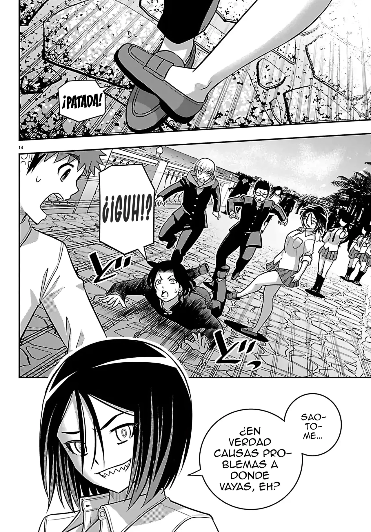 Yankee JK Kuzuhana-chan Capítulo 268 - Page 15