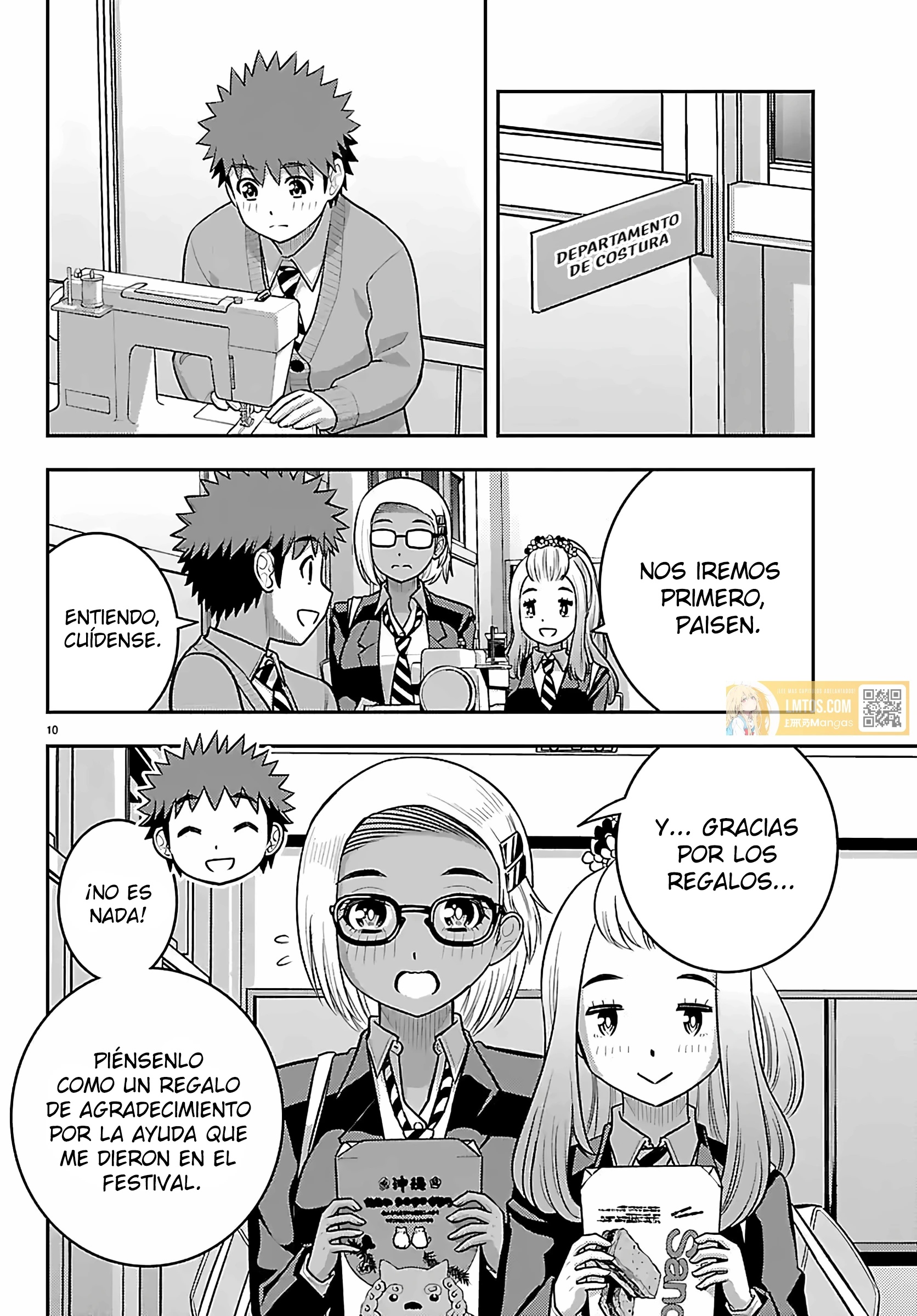 Yankee JK Kuzuhana-chan Capítulo 272 - Page 10