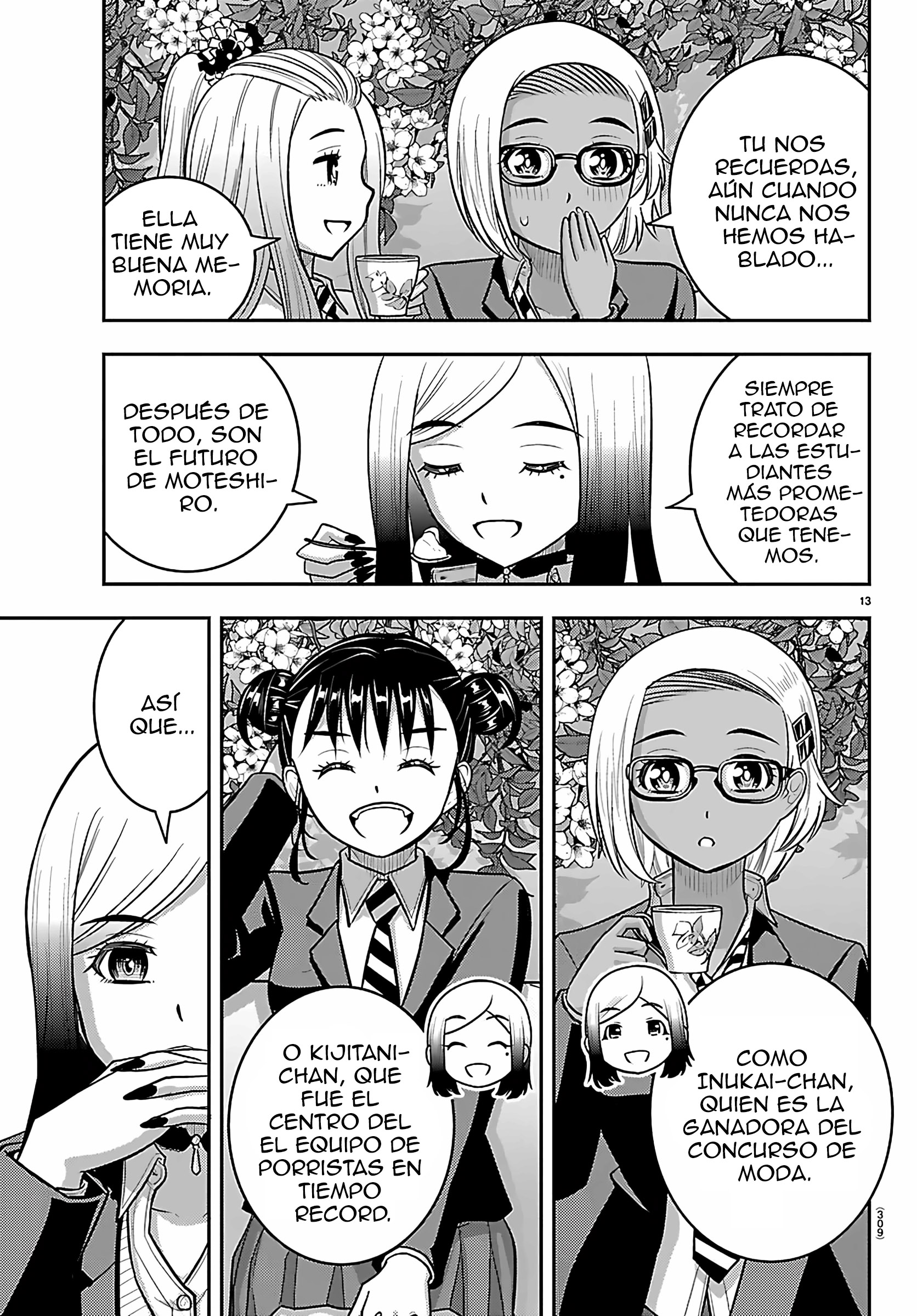 Yankee JK Kuzuhana-chan Capítulo 275 - Page 14