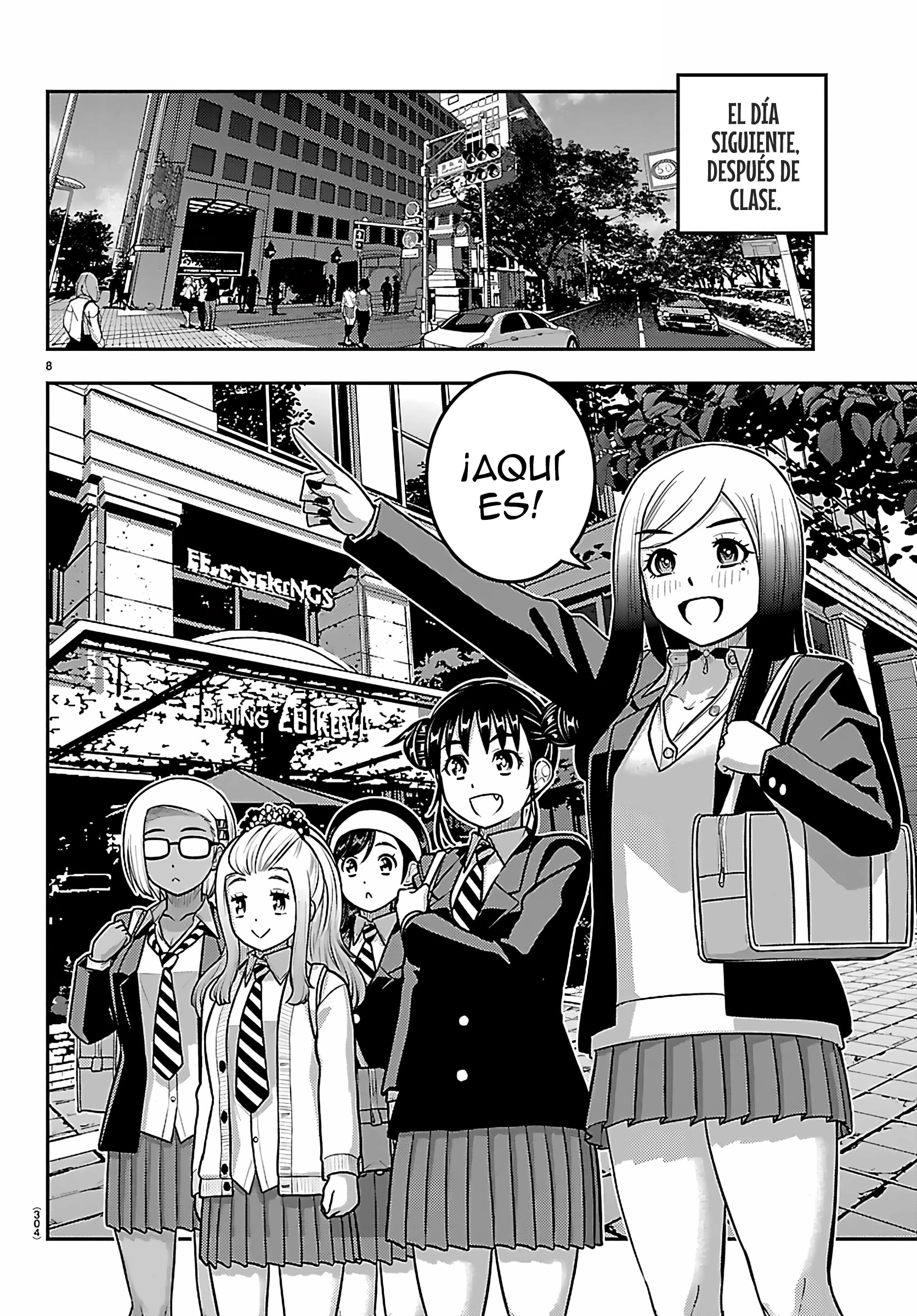 Yankee JK Kuzuhana-chan Capítulo 275 - Page 9