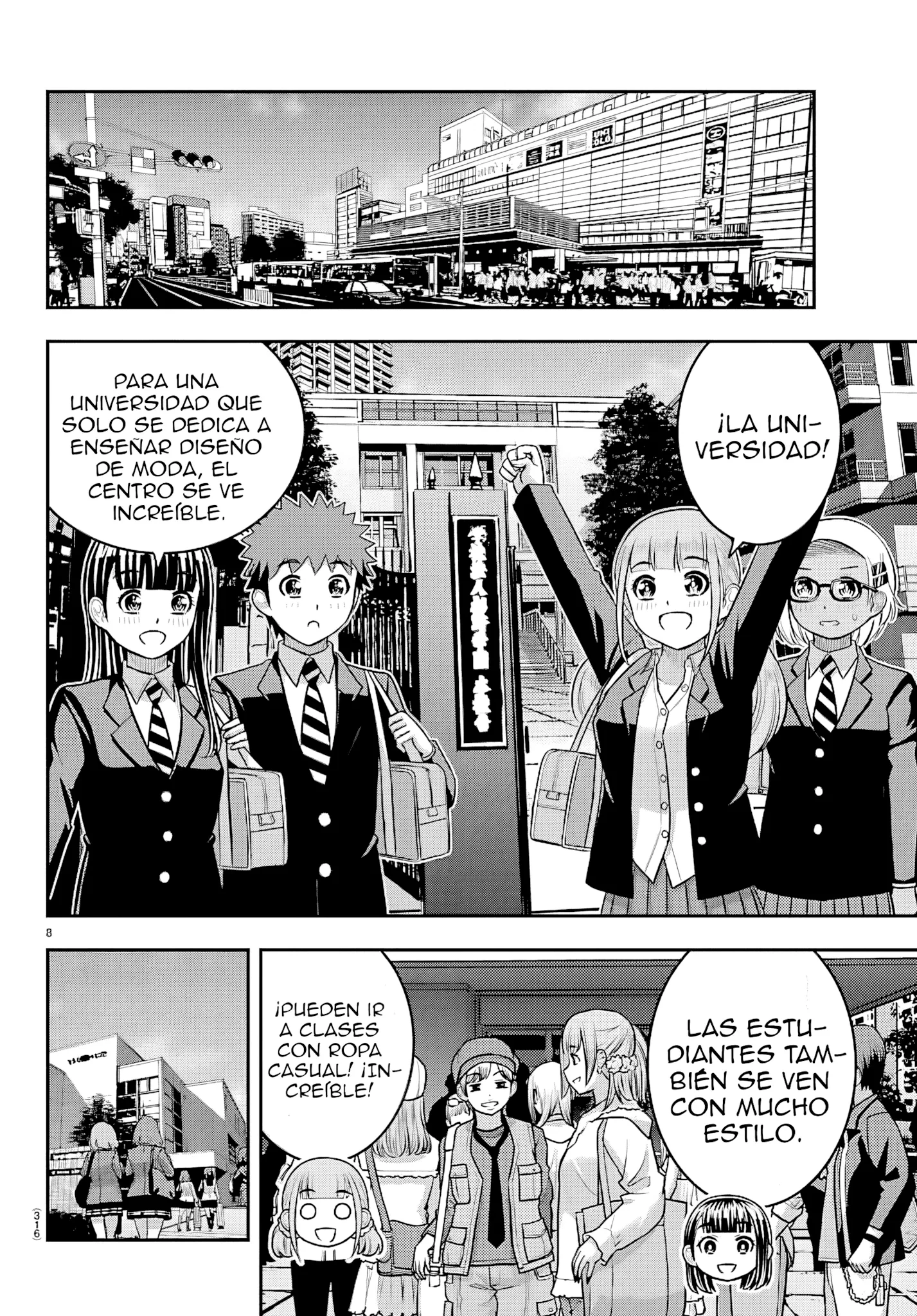 Yankee JK Kuzuhana-chan Capítulo 277 - Page 9