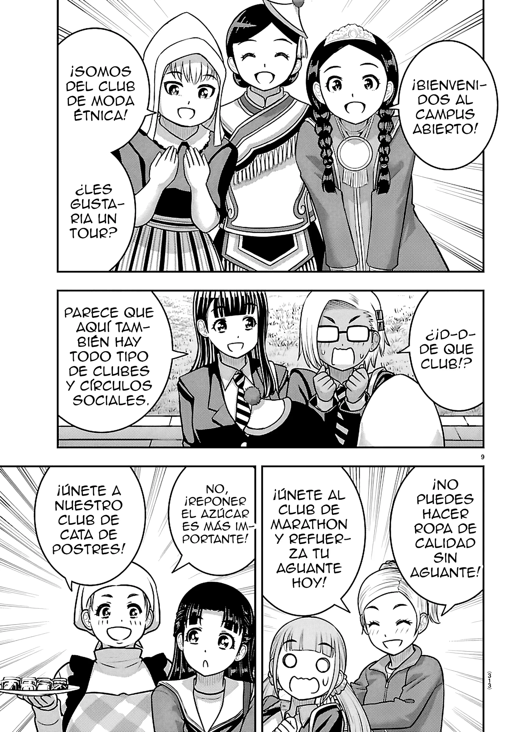 Yankee JK Kuzuhana-chan Capítulo 278 - Page 10