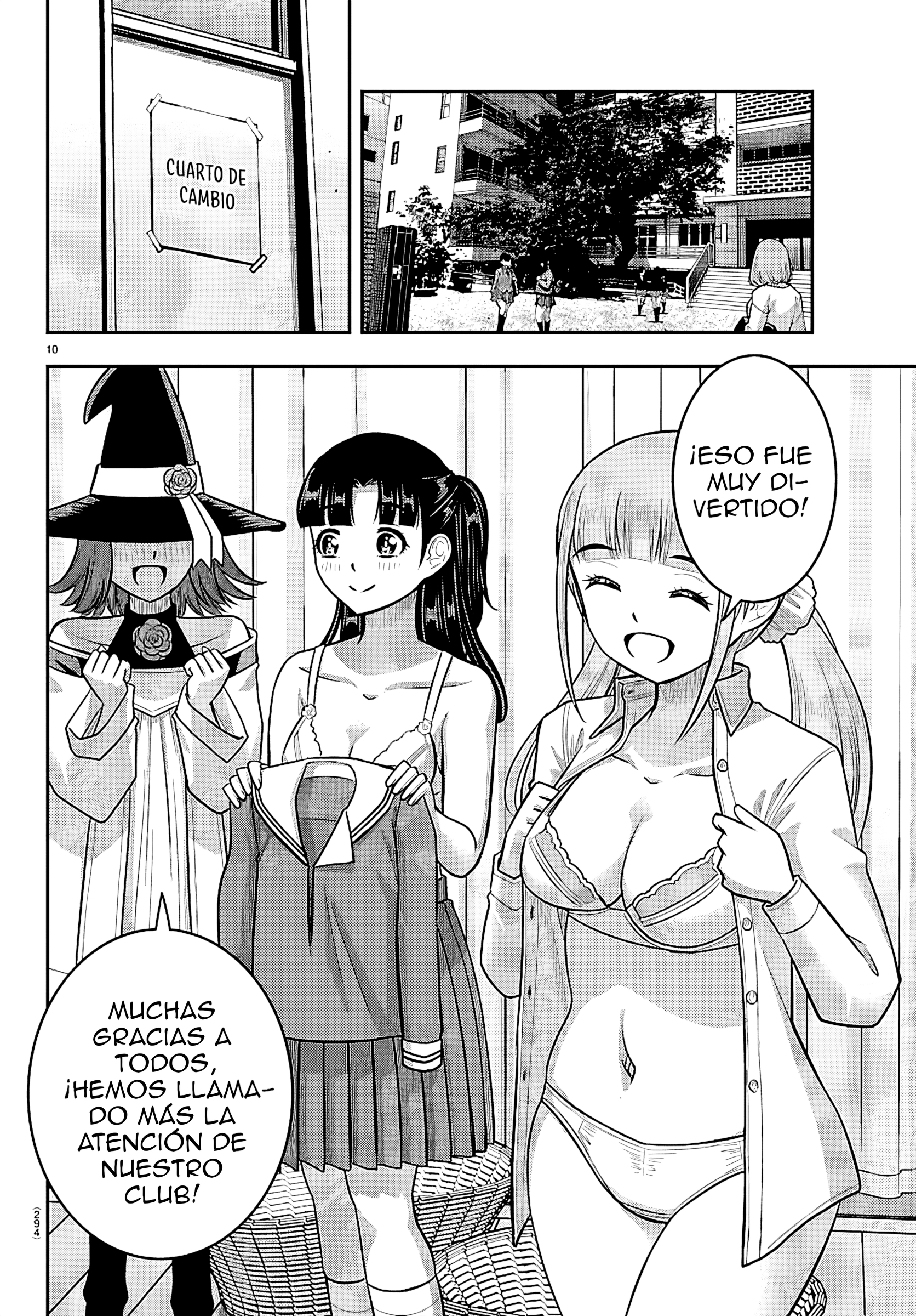 Yankee JK Kuzuhana-chan Capítulo 279 - Page 10