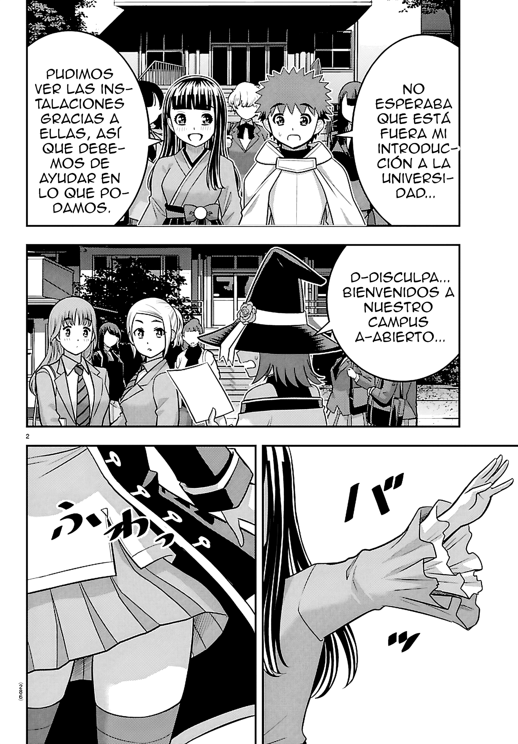Yankee JK Kuzuhana-chan Capítulo 279 - Page 2