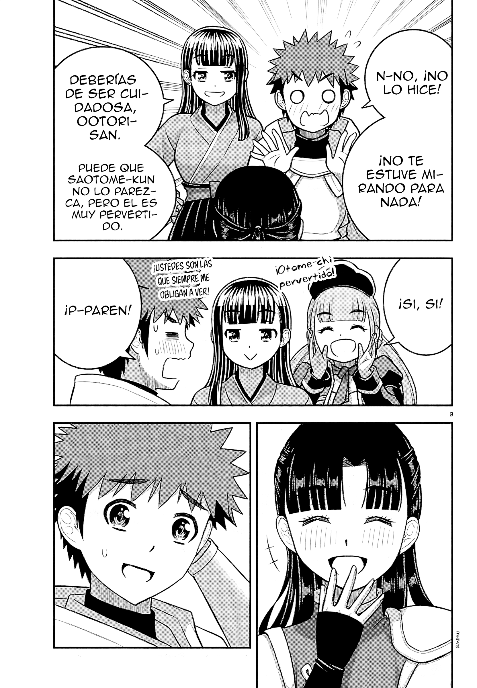 Yankee JK Kuzuhana-chan Capítulo 279 - Page 9