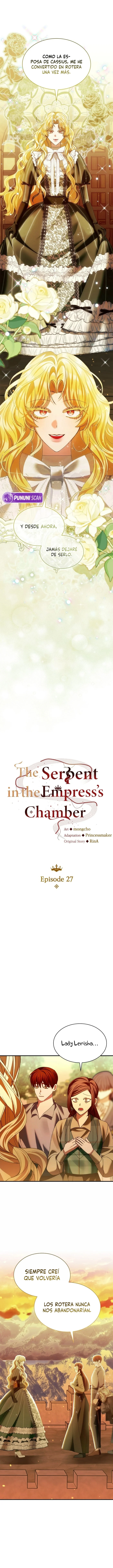 La Emperatriz tiene una serpiente durmiendo en su cuarto Capítulo 27 - Page 4