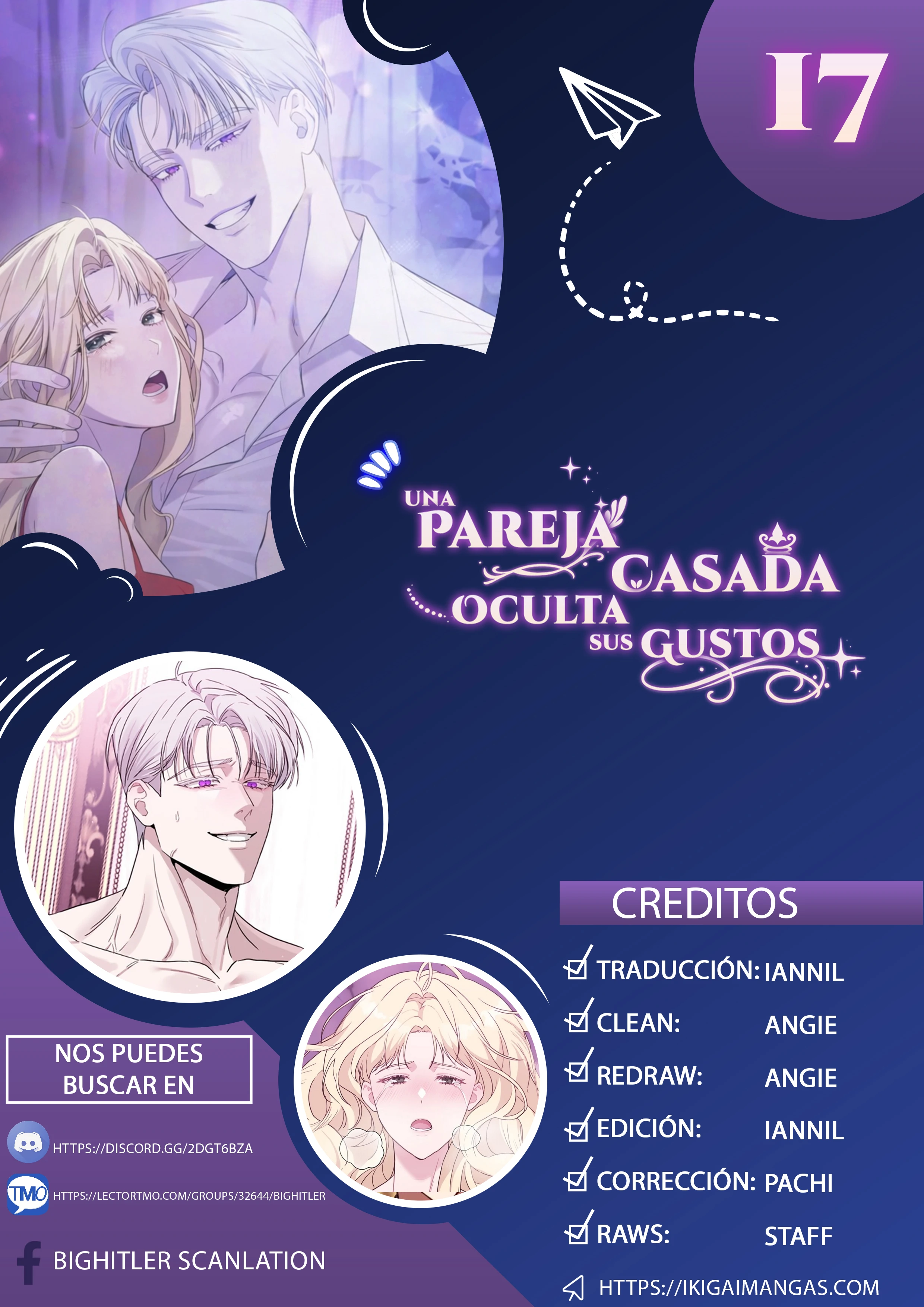 UNA PAREJA CASADA OCULTA SUS GUSTOS Capítulo 17 - Page 1