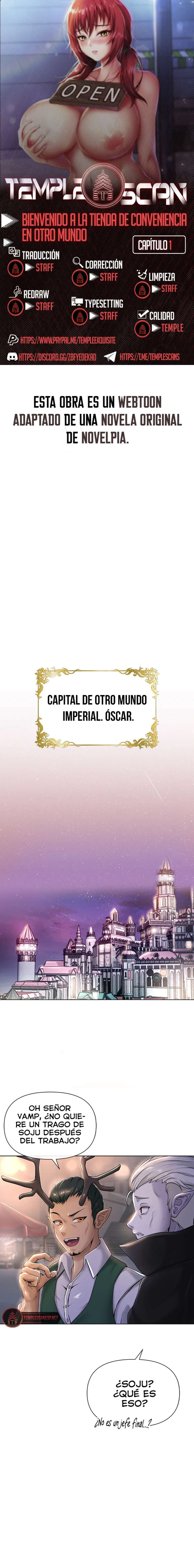 Bienvenido A La Tienda De Conveniencia En Otro Mundo Capítulo 1 - Page 2