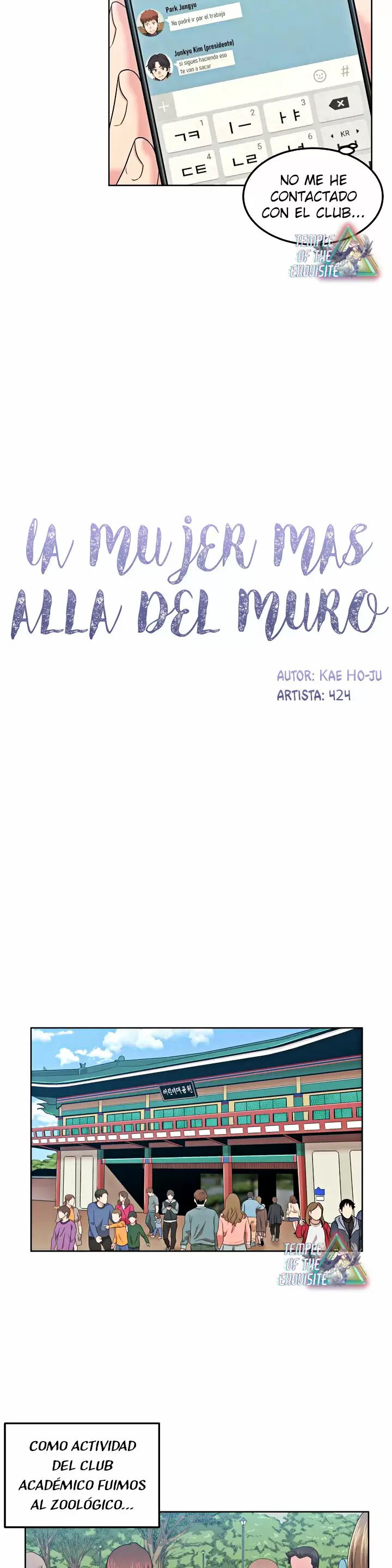 La Mujer mas alla del Muro Capítulo 2 - Page 8