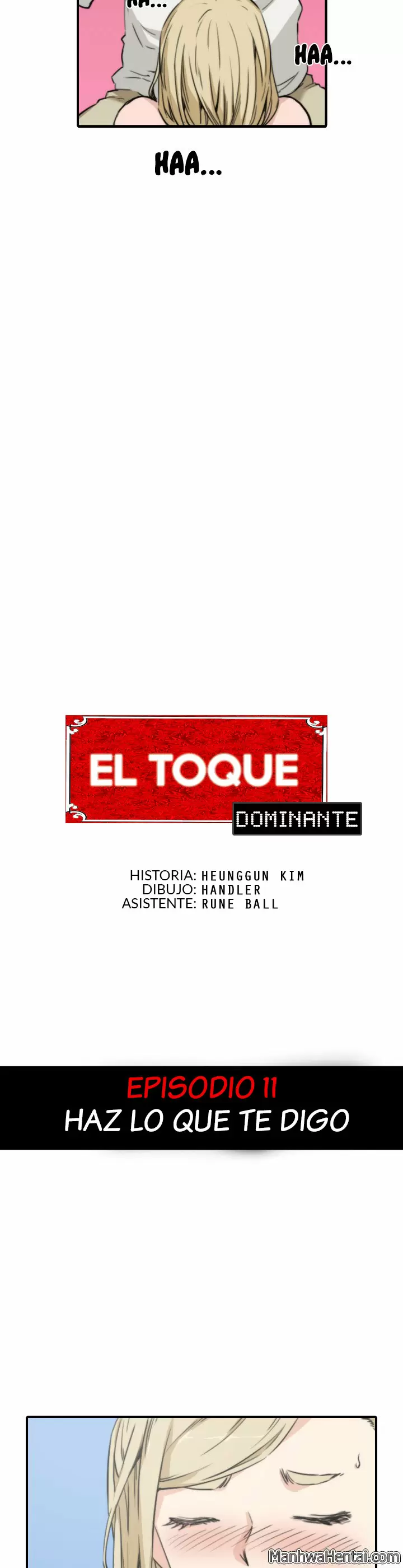 El Toque Dominante Capítulo 11 - Page 10