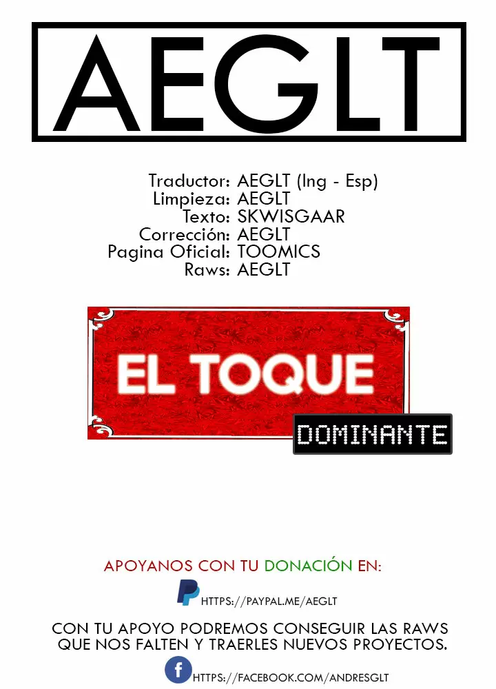 El Toque Dominante Capítulo 12 - Page 1