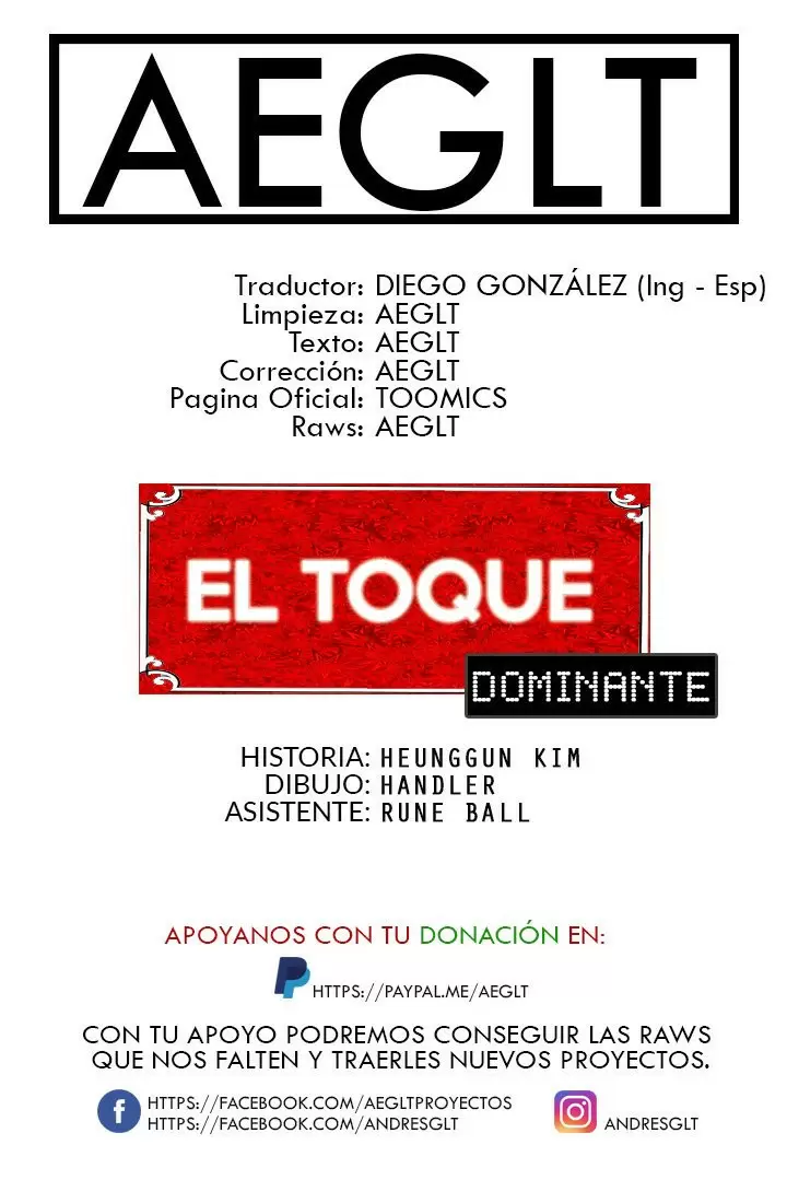 El Toque Dominante Capítulo 25 - Page 1